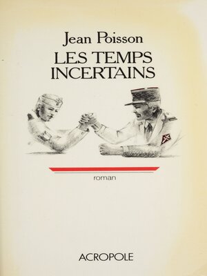 cover image of Les Temps incertains